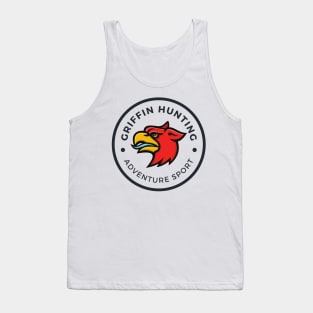 Griffin Hunting - Adventure Sport - White - Fantasy - Funny Tank Top